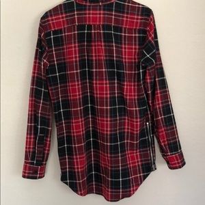 On the Byas long length flannel
